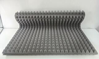 Absorpčný penový panel Mega Acoustic PA-PMP5 115x195x5 Dark Gray Absorpčný penový panel (Poškodené) - 1