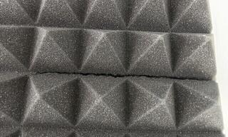 Absorpčný penový panel Mega Acoustic PA-PMP5 115x195x5 Dark Gray Absorpčný penový panel (Poškodené) - 2