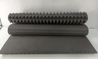 Absorpčný penový panel Mega Acoustic PA-PMP5 115x195x5 Dark Gray Absorpčný penový panel (Poškodené) - 3