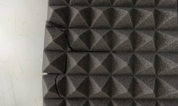 Apsorpcijska ploča od pene Mega Acoustic PA-PMP5 115x195x5 Dark Gray Apsorpcijska ploča od pene (Oštećeno) - 3