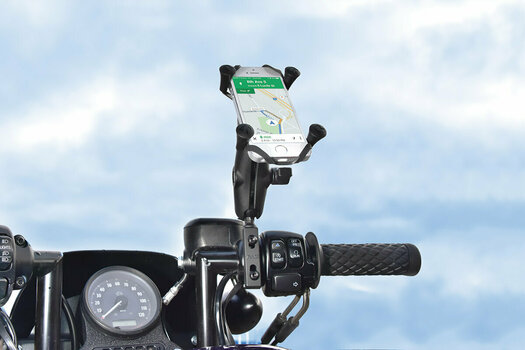Moto torbica / Nosač GPS Ram Mounts X-Grip Device Holder Brake-Clutch Reservoir Mount - 4