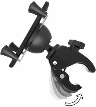Motorcycle Holder / Case Ram Mounts Tough-Claw Mount For Phones Plastic Black - 4