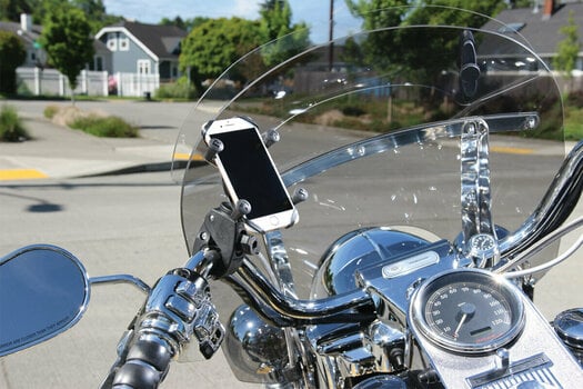 Motorcycle Holder / Case Ram Mounts Tough-Claw Mount For Phones Plastic Black - 5