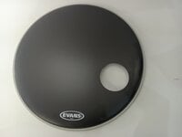 Evans BD24RONX Onyx Coated 24" Black Naciąg Resonansowy
