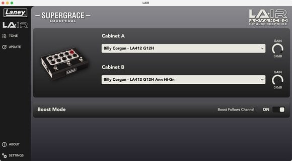 Solid-State-forsterker Laney Supergrace Solid-State-forsterker - 17