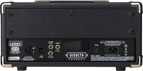 Solid-State Bass Amplifier Laney DBF 200H Solid-State Bass Amplifier - 4