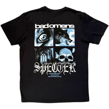 Shirt Bad Omens Specter Collage (Back Print) Black M Shirt - 2