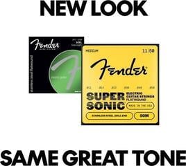 Snaren voor elektrische gitaar Fender Stainless Flatwounds 50XL Ball End Set Snaren voor elektrische gitaar - 3