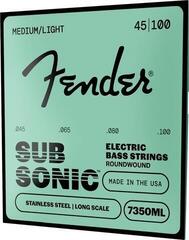 Bass guitar strings Fender SubSonic 7350ML 45-100 Bass guitar strings - 2
