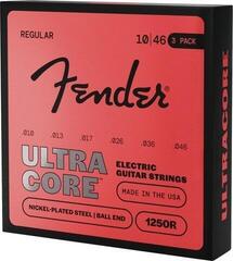 Struny do gitary elektrycznej Fender UltraCore 1250R 10-46 3-Pack Struny do gitary elektrycznej - 2