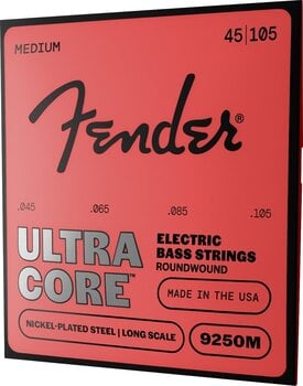 Bass guitar strings Fender UltraCore 9250M 45-105 Bass guitar strings (Like new) - 3