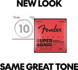 E-ģitāras stīgas Fender Original Pure Nickel 150R Guitar Strings 010-046 - 3