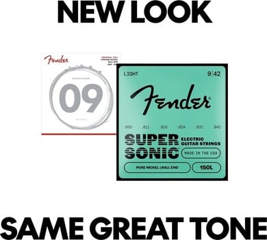 Struny pro elektrickou kytaru Fender Original Pure Nickel 150 Struny pro elektrickou kytaru - 4