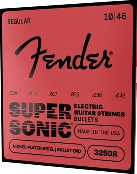 Struny pro elektrickou kytaru Fender Super Bullet  10-46 Struny pro elektrickou kytaru - 3