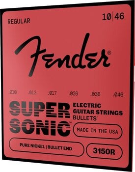 E-ģitāras stīgas Fender Original Bullet Guitar Strings 10-46 - 3