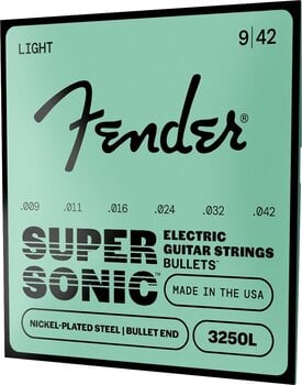 Struny pro elektrickou kytaru Fender Super Bullet 9-42 Struny pro elektrickou kytaru - 3