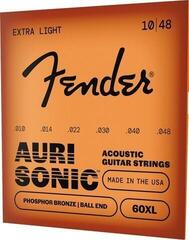 Ģitāras stīgas Fender 60 Phosphor Bronze Ball XL 10-48 - 2