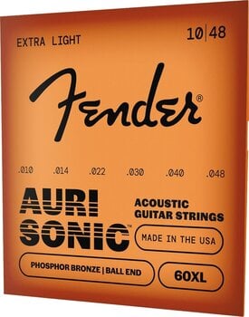Snaren voor akoestische gitaar Fender 60 Phosphor Bronze Ball XL 10-48 Snaren voor akoestische gitaar - 3