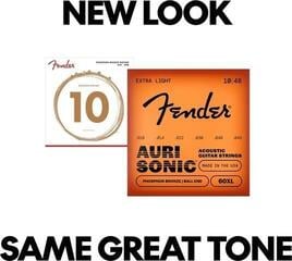 Ģitāras stīgas Fender 60 Phosphor Bronze Ball XL 10-48 - 3