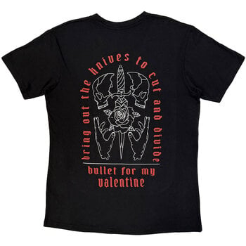 Πουκάμισο Bullet For My Valentine Bring Out The Knives (Back Print) Black L Πουκάμισο - 2