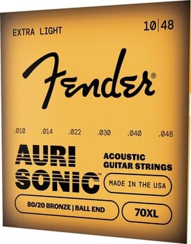 Struny pro akustickou kytaru Fender 70 Bronze-Ball XL 10-48 Struny pro akustickou kytaru - 3