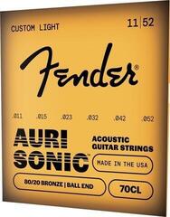 Saiten für Akustikgitarre Fender 80/20 Bronze 70 CL 11-52 Saiten für Akustikgitarre - 2