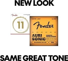 Saiten für Akustikgitarre Fender 80/20 Bronze 70 CL 11-52 Saiten für Akustikgitarre - 3