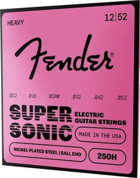 Saiten für E-Gitarre Fender 250H Nickel-Plated Steel Heavy 12-52 Saiten für E-Gitarre - 3