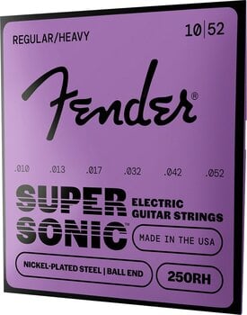 E-guitar strings Fender Super 250   10-52 E-guitar strings - 3
