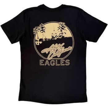 T-krekls Eagles Hotel California (Back Print) Black S T-krekls - 2