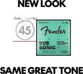 Struny pre basgitaru Fender 7150 Pure Nickel 45-100 Struny pre basgitaru - 3
