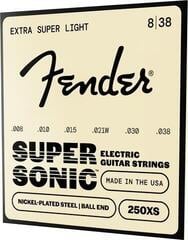 Elektrikitarri keeled Fender Super 250's Nickel-Plated Extra Super Light - 2