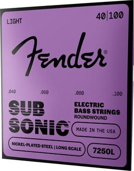 Snaren voor basgitaar Fender Super 7250 Snaren voor basgitaar (Als nieuw) - 3