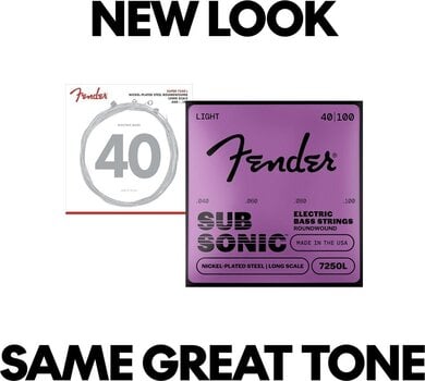 Snaren voor basgitaar Fender Super 7250 Snaren voor basgitaar (Als nieuw) - 4