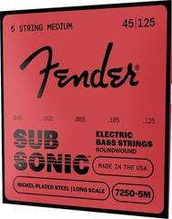 Jeux de 5 cordes basses Fender Super 7250 45-125 Jeux de 5 cordes basses - 2
