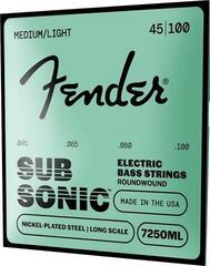 Basszusgitár húr Fender Super 7250 Bass Strings 45-100 Basszusgitár húr - 2