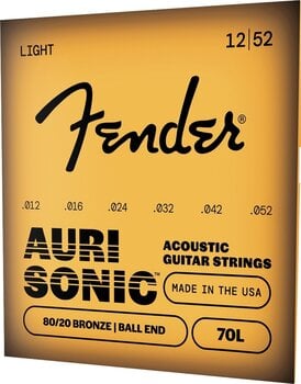 Struny pre akustickú gitaru Fender Bronze 12-52 Struny pre akustickú gitaru - 3