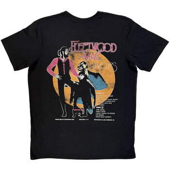Tričko Fleetwood Mac Rumours (Back Print) Black S Tričko - 2