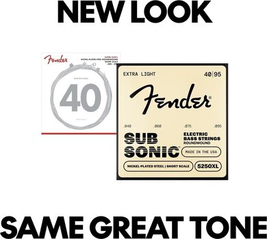 Strune za bas kitaro Fender Super 5250 Strune za bas kitaro (Kot novo) - 4