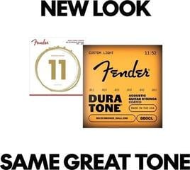 Guitar strings Fender Dura Tone 880CL 80/20 11-52 Guitar strings - 3