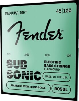 Struny do gitary basowej Fender 9050L 45-100 Struny do gitary basowej - 3
