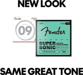 Sähkökitaran kielet Fender 250L 9-42 3 pack Sähkökitaran kielet - 3