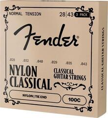 Corde Nylon Fender 100 Classical Nylon Tie End Corde Nylon - 2