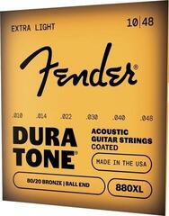 Žice za akustičnu gitaru Fender 880XL 80/20 Dura-Tone 10-48 Žice za akustičnu gitaru - 2