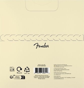 Stīgas soprāna ukulelei Fender California Coast Soprano Ukulele Strings Set of Four - 2