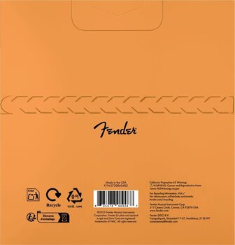 Snaren voor akoestische gitaar Fender 860XL Phosphor Bronze 10-48 Snaren voor akoestische gitaar - 2
