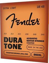 Gitaros stygos Fender 860XL Phosphor Bronze Coated 10-48 - 2