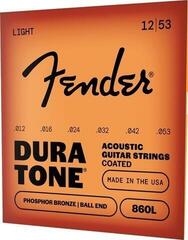 Cordes de guitares acoustiques Fender 860L Phosphor Bronze 12-53 Cordes de guitares acoustiques - 2