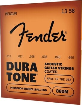 Gitarrsträngar Fender 860M Phosphor Bronze 13-56 Gitarrsträngar - 3