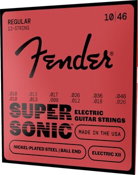 Struny pro elektrickou kytaru Fender Electric XII NPS 10-46 Struny pro elektrickou kytaru - 3